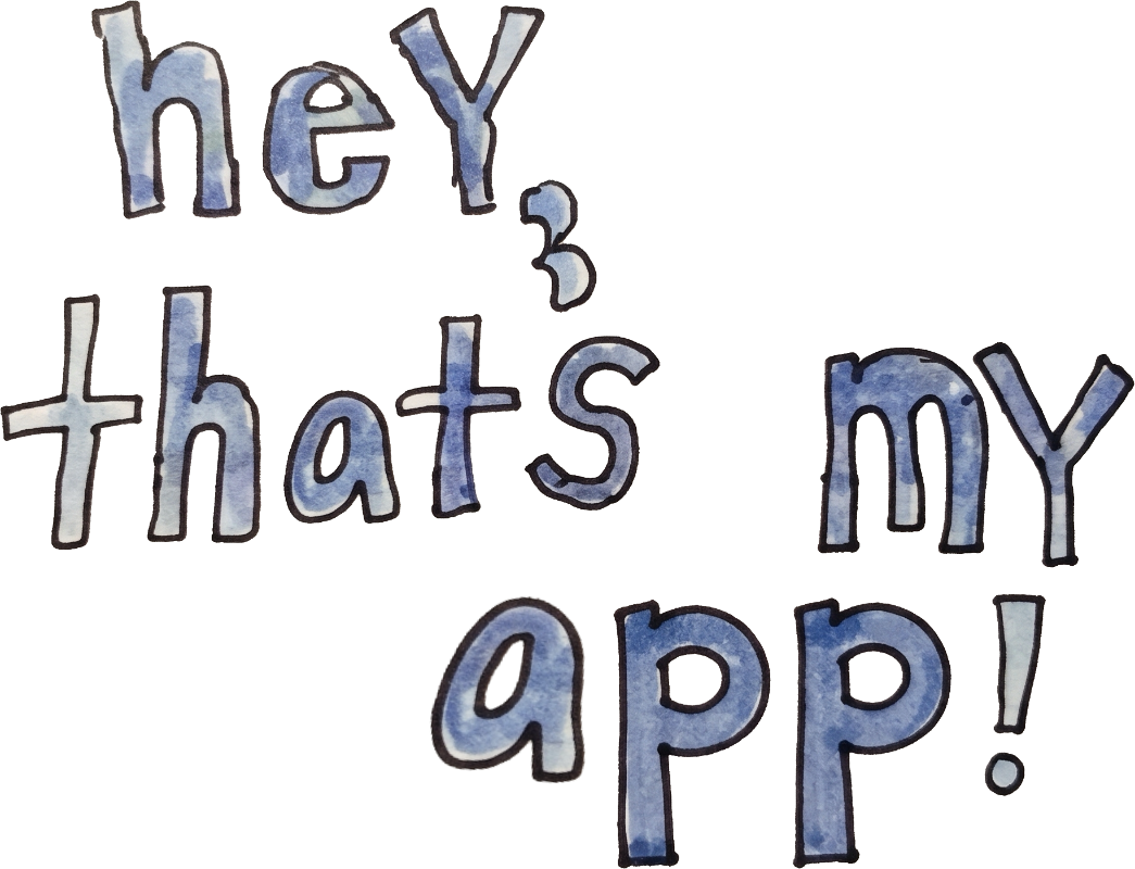 Hey, that's my app!